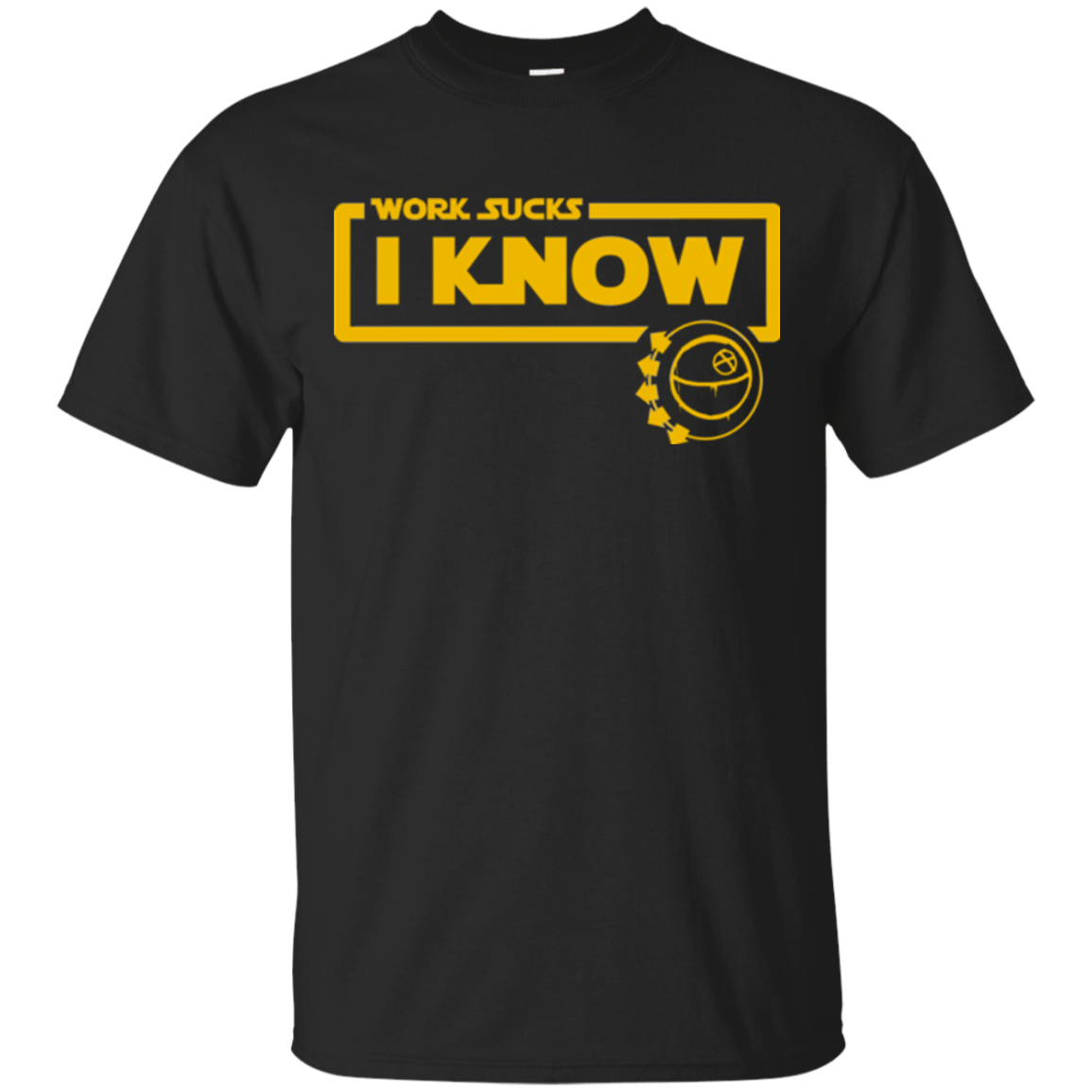 T-Shirts Black / Small Work Sucks T-Shirt