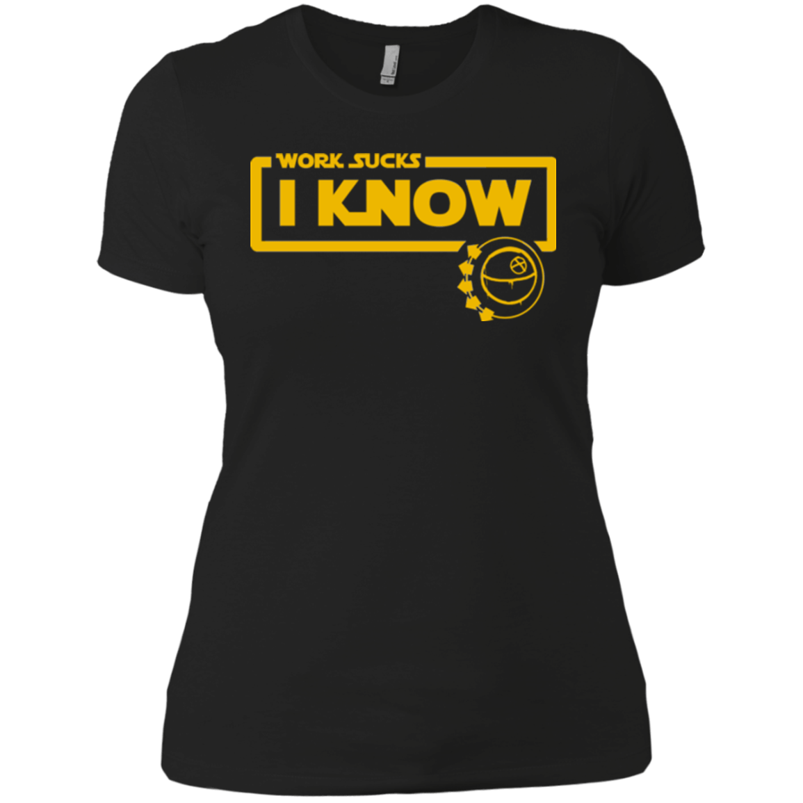 T-Shirts Black / X-Small Work Sucks Women's Premium T-Shirt