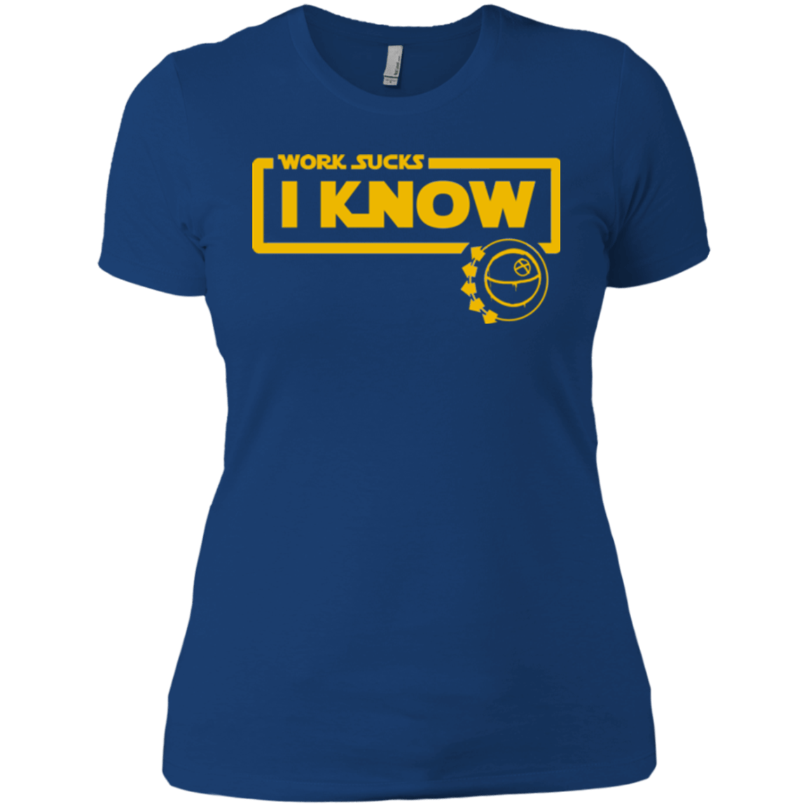 T-Shirts Royal / X-Small Work Sucks Women's Premium T-Shirt