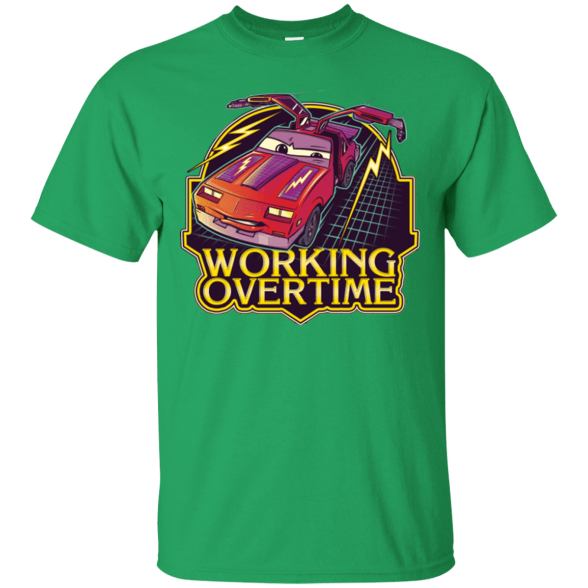 T-Shirts Irish Green / Small Working Overtime T-Shirt