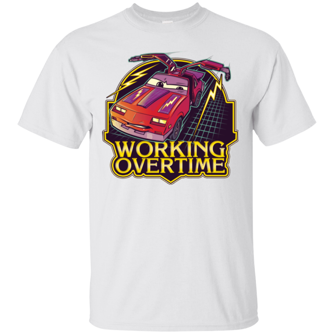T-Shirts White / Small Working Overtime T-Shirt