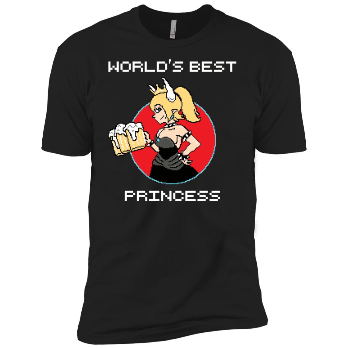 T-Shirts Black / X-Small World's Best Princess Men's Premium T-Shirt