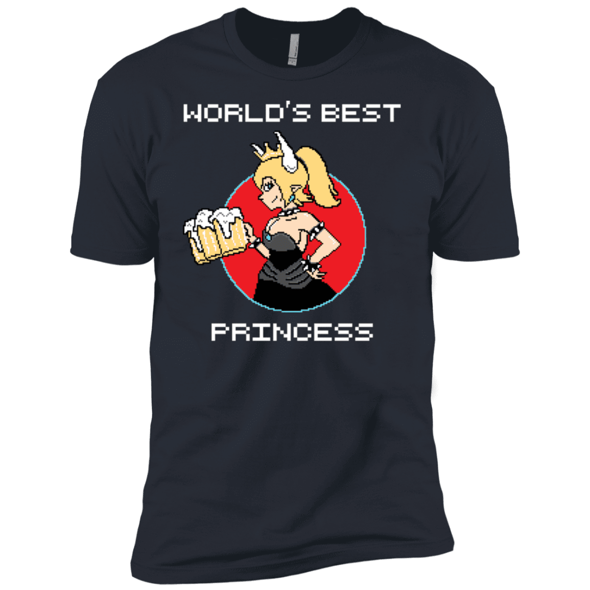 T-Shirts Indigo / X-Small World's Best Princess Men's Premium T-Shirt