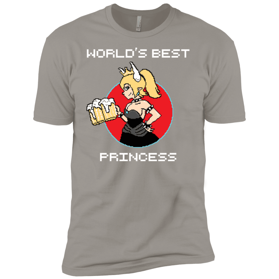 T-Shirts Light Grey / X-Small World's Best Princess Men's Premium T-Shirt
