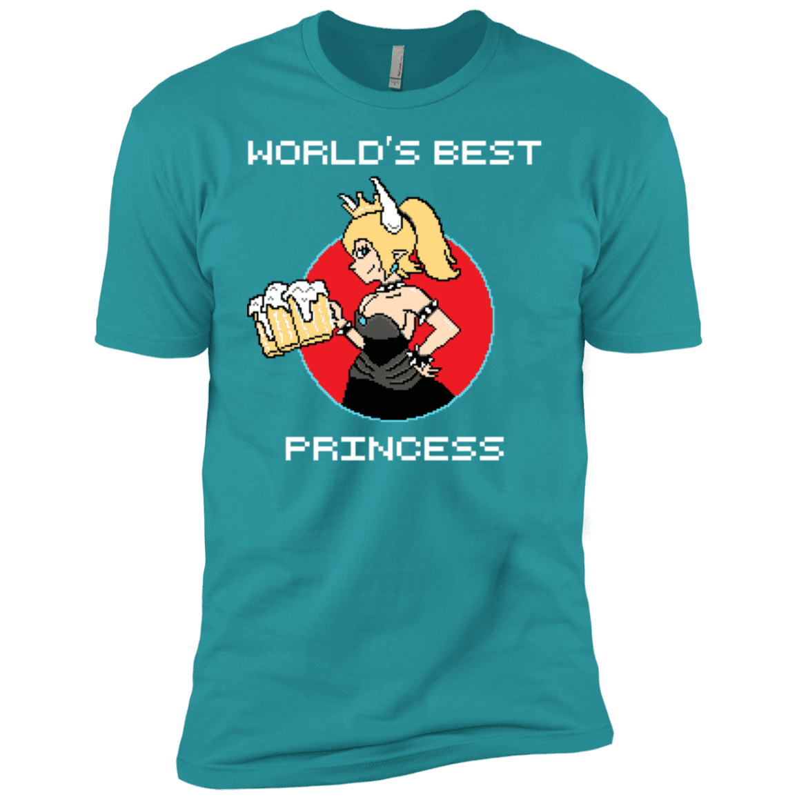 T-Shirts Tahiti Blue / X-Small World's Best Princess Men's Premium T-Shirt