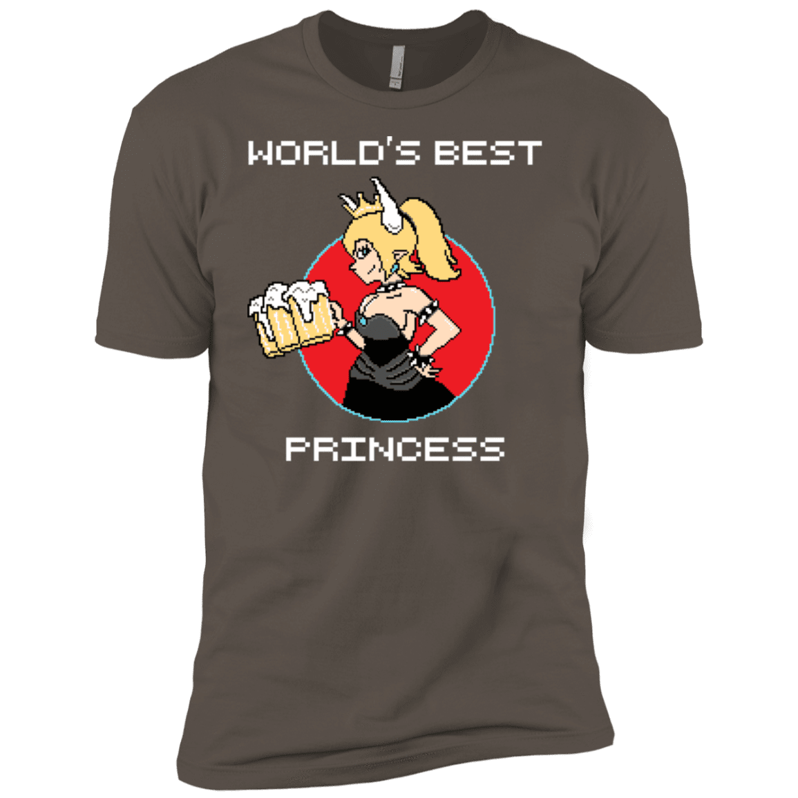 T-Shirts Warm Grey / X-Small World's Best Princess Men's Premium T-Shirt