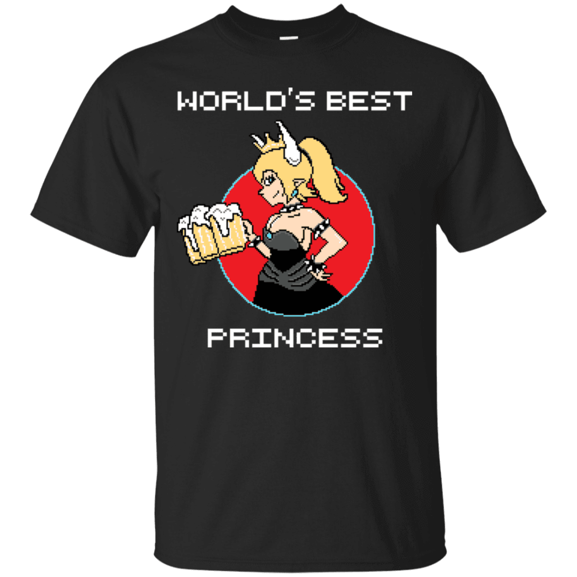 T-Shirts Black / S World's Best Princess T-Shirt
