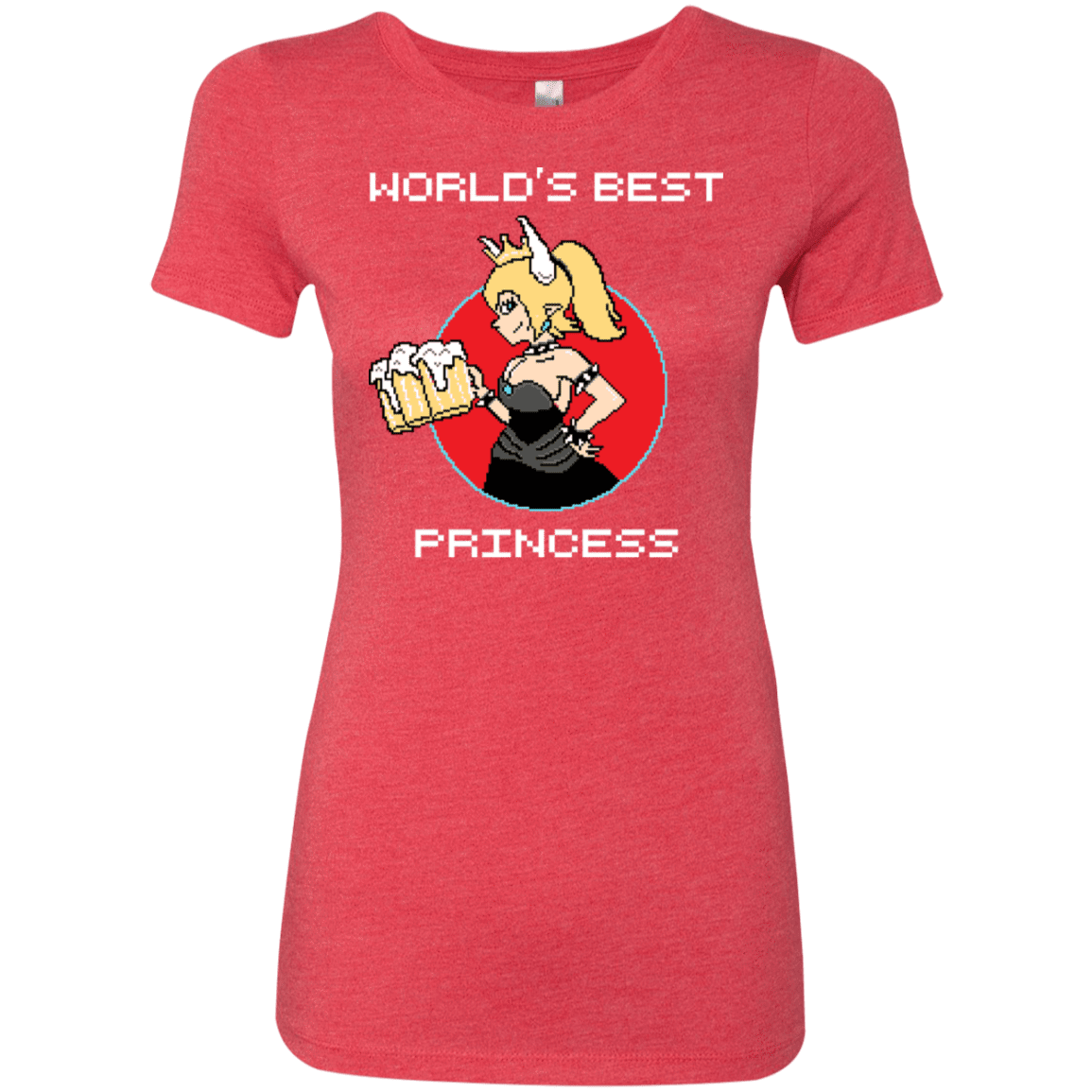 T-Shirts Vintage Red / S World's Best Princess Women's Triblend T-Shirt