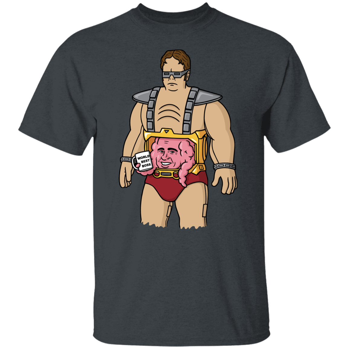 T-Shirts Dark Heather / S Worlds Best Villain T-Shirt