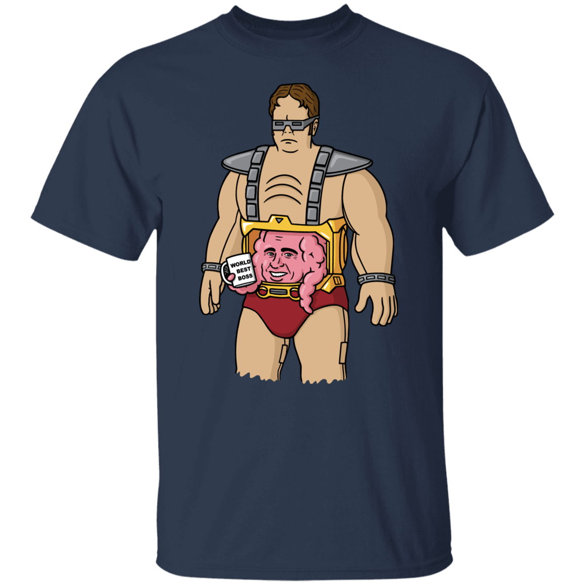 T-Shirts Navy / S Worlds Best Villain T-Shirt