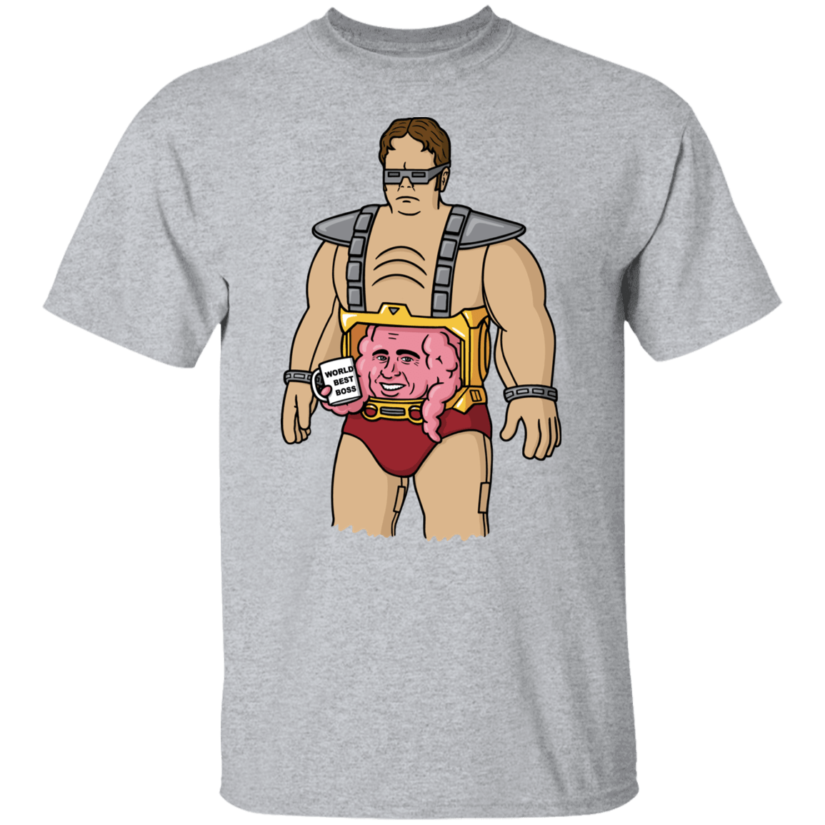 T-Shirts Sport Grey / S Worlds Best Villain T-Shirt