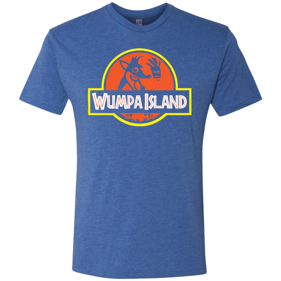 T-Shirts Vintage Royal / S Wumpa Island Men's Triblend T-Shirt