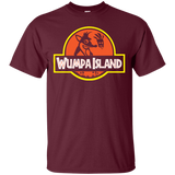 T-Shirts Maroon / S Wumpa Island T-Shirt