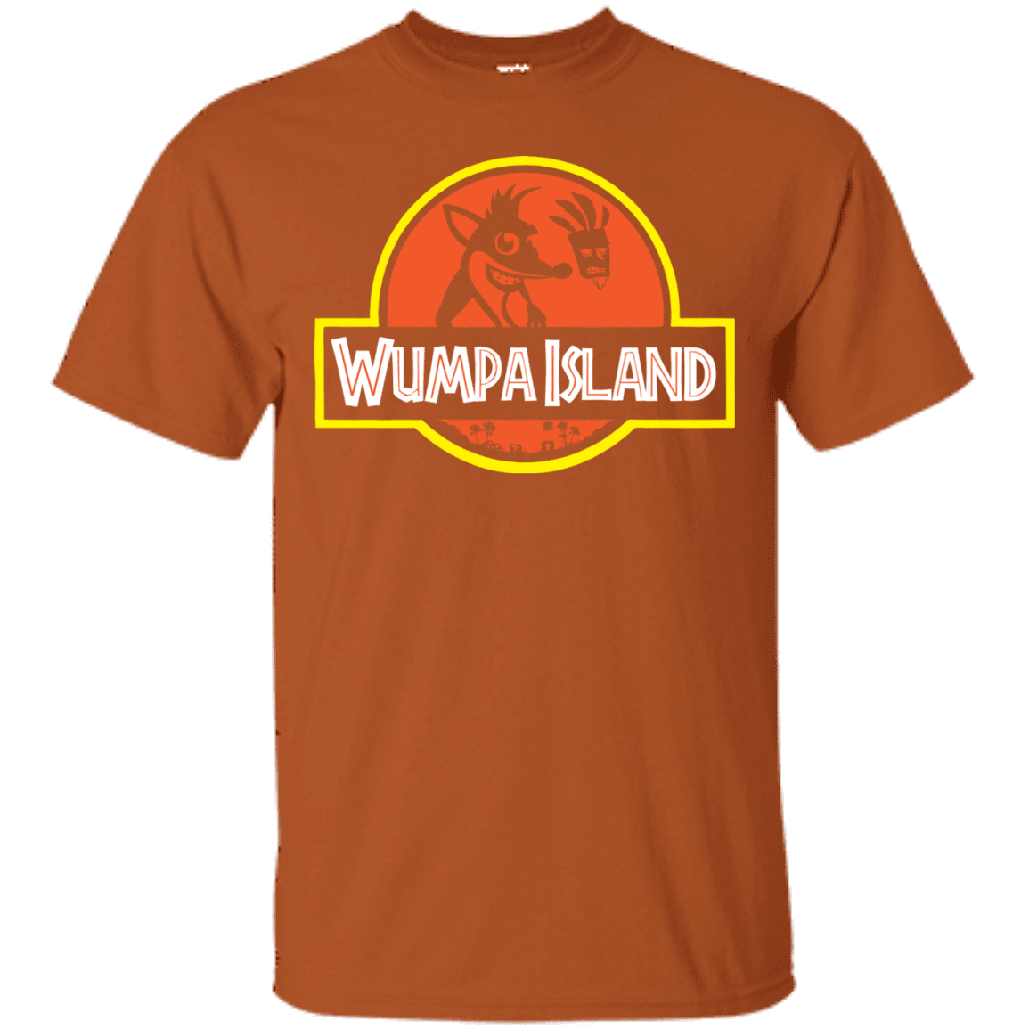 T-Shirts Texas Orange / S Wumpa Island T-Shirt