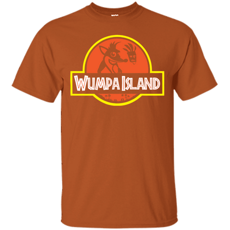 T-Shirts Texas Orange / S Wumpa Island T-Shirt