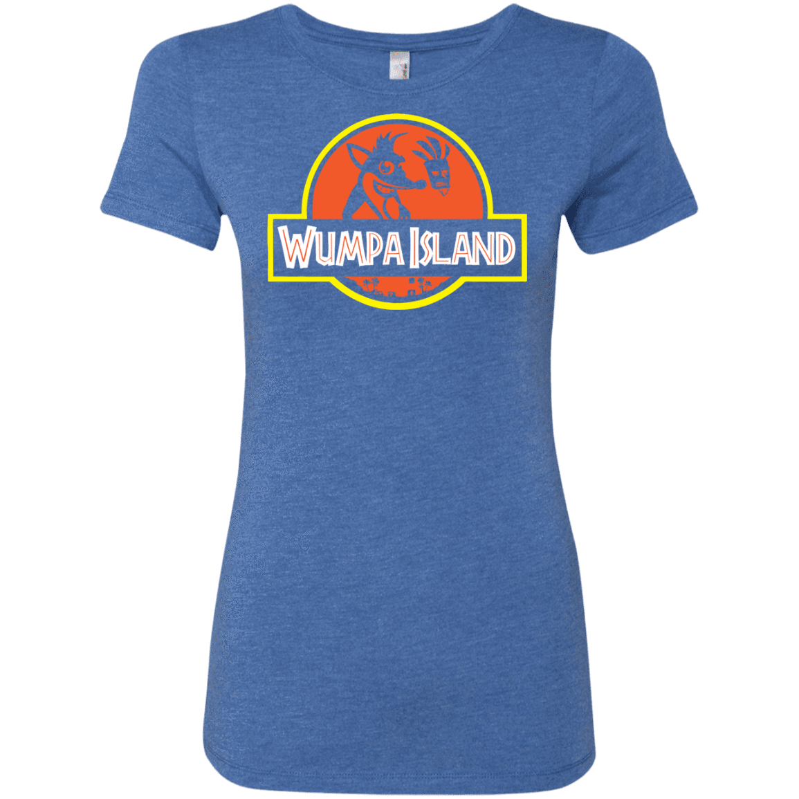 T-Shirts Vintage Royal / S Wumpa Island Women's Triblend T-Shirt