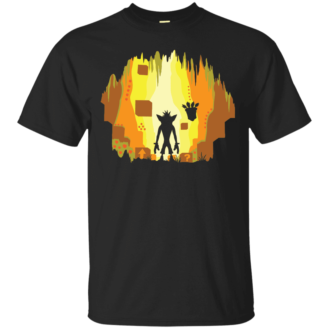 T-Shirts Black / S Wumpa World T-Shirt