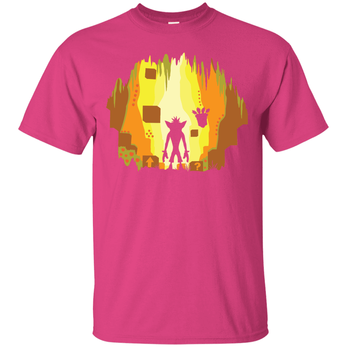 T-Shirts Heliconia / S Wumpa World T-Shirt