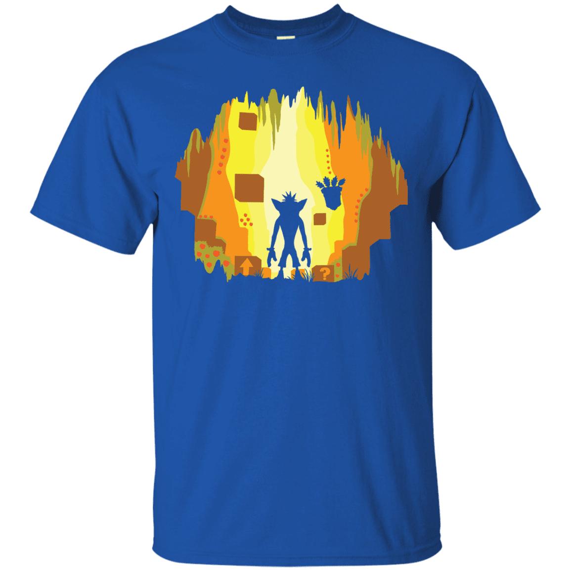 T-Shirts Royal / S Wumpa World T-Shirt