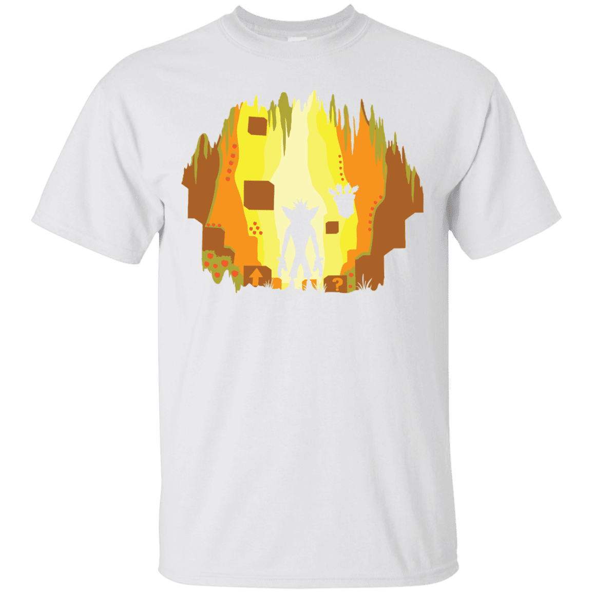 T-Shirts White / S Wumpa World T-Shirt