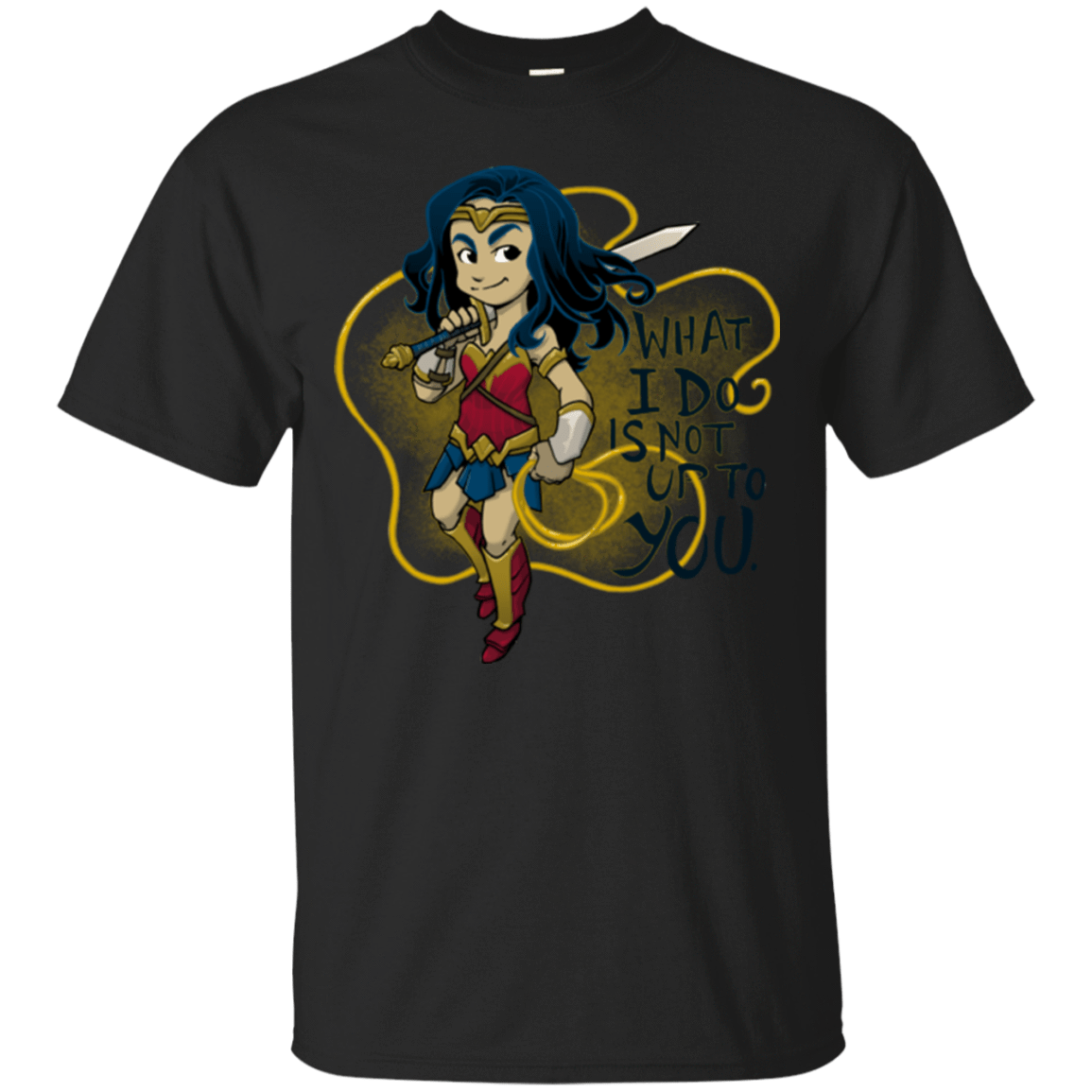 T-Shirts Black / Small WW Text T-Shirt