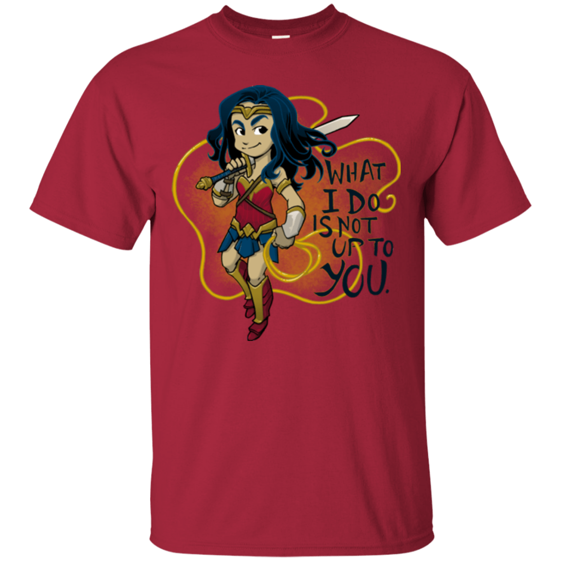 T-Shirts Cardinal / Small WW Text T-Shirt