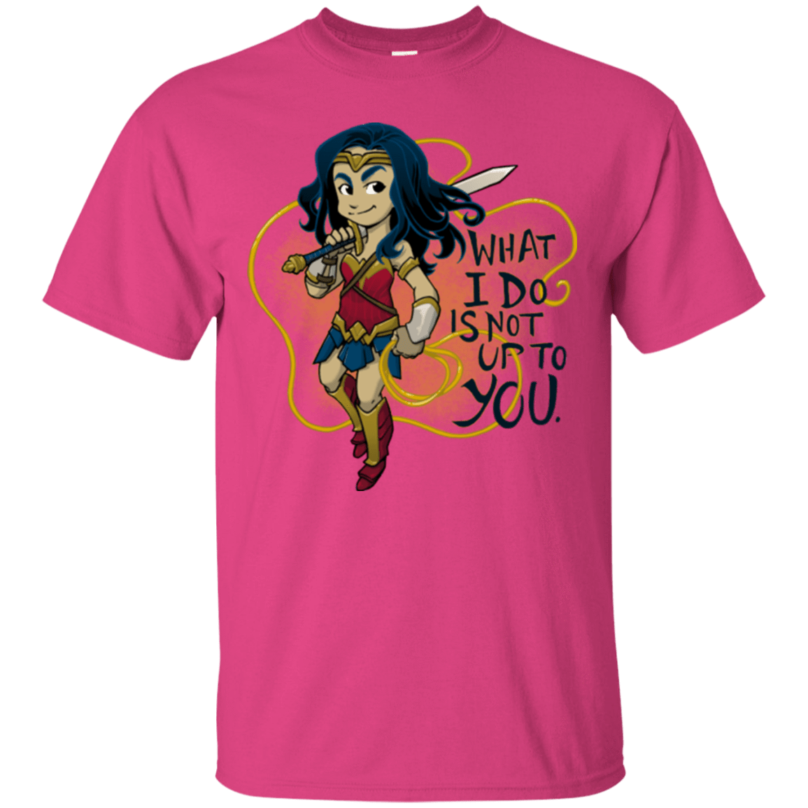 T-Shirts Heliconia / Small WW Text T-Shirt