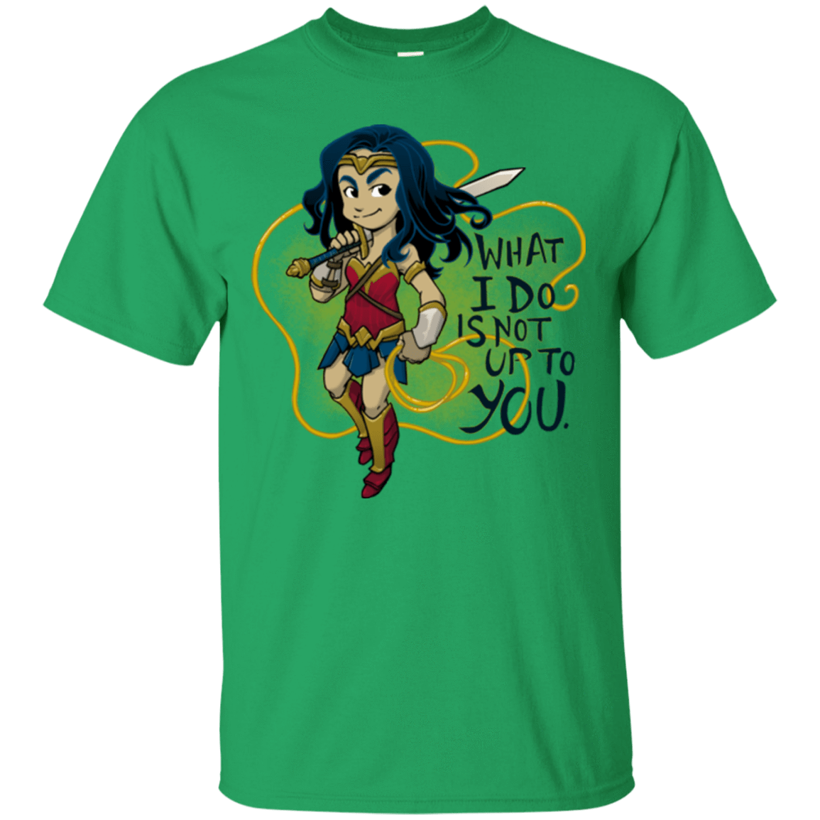 T-Shirts Irish Green / Small WW Text T-Shirt