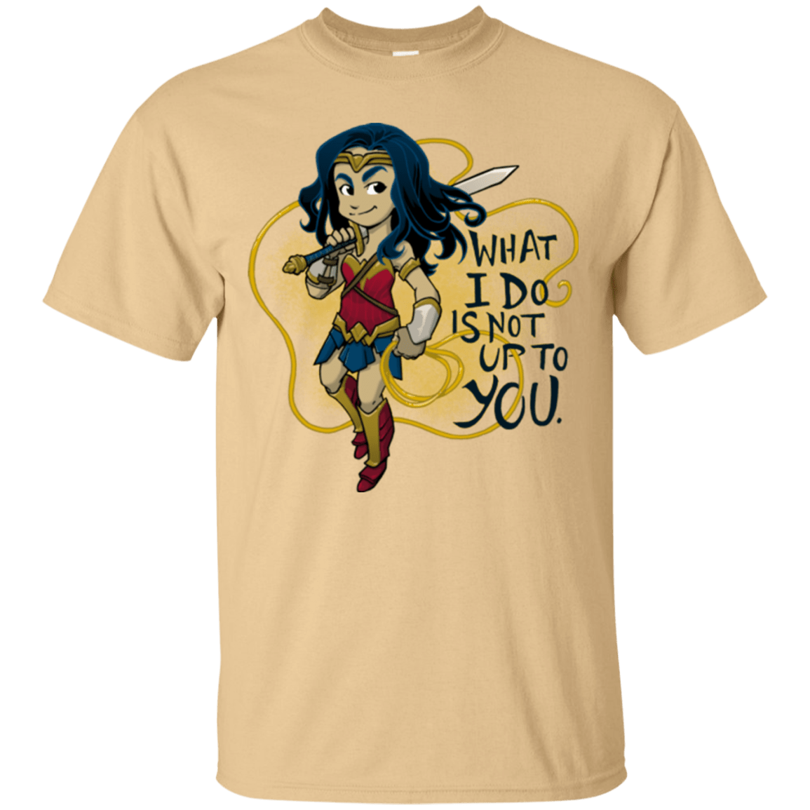 T-Shirts Vegas Gold / Small WW Text T-Shirt