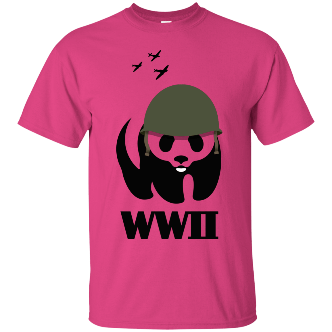T-Shirts Heliconia / S WWII Panda T-Shirt
