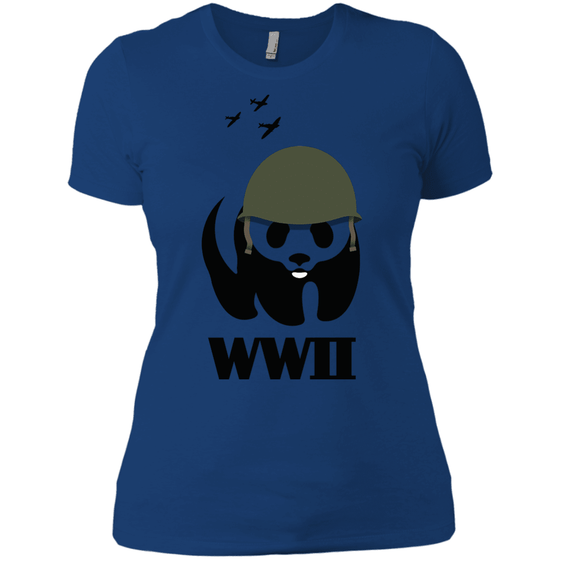 T-Shirts Royal / X-Small WWII Panda Women's Premium T-Shirt
