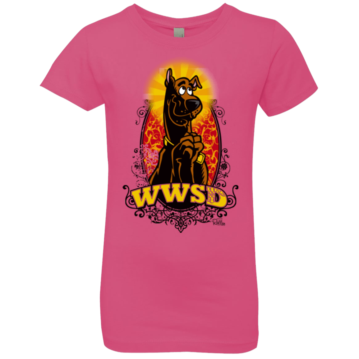 T-Shirts Hot Pink / YXS WWSD Girls Premium T-Shirt