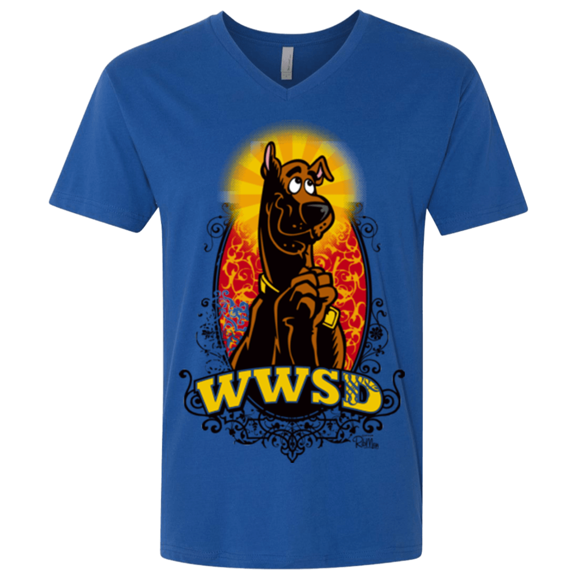 T-Shirts Royal / X-Small WWSD Men's Premium V-Neck