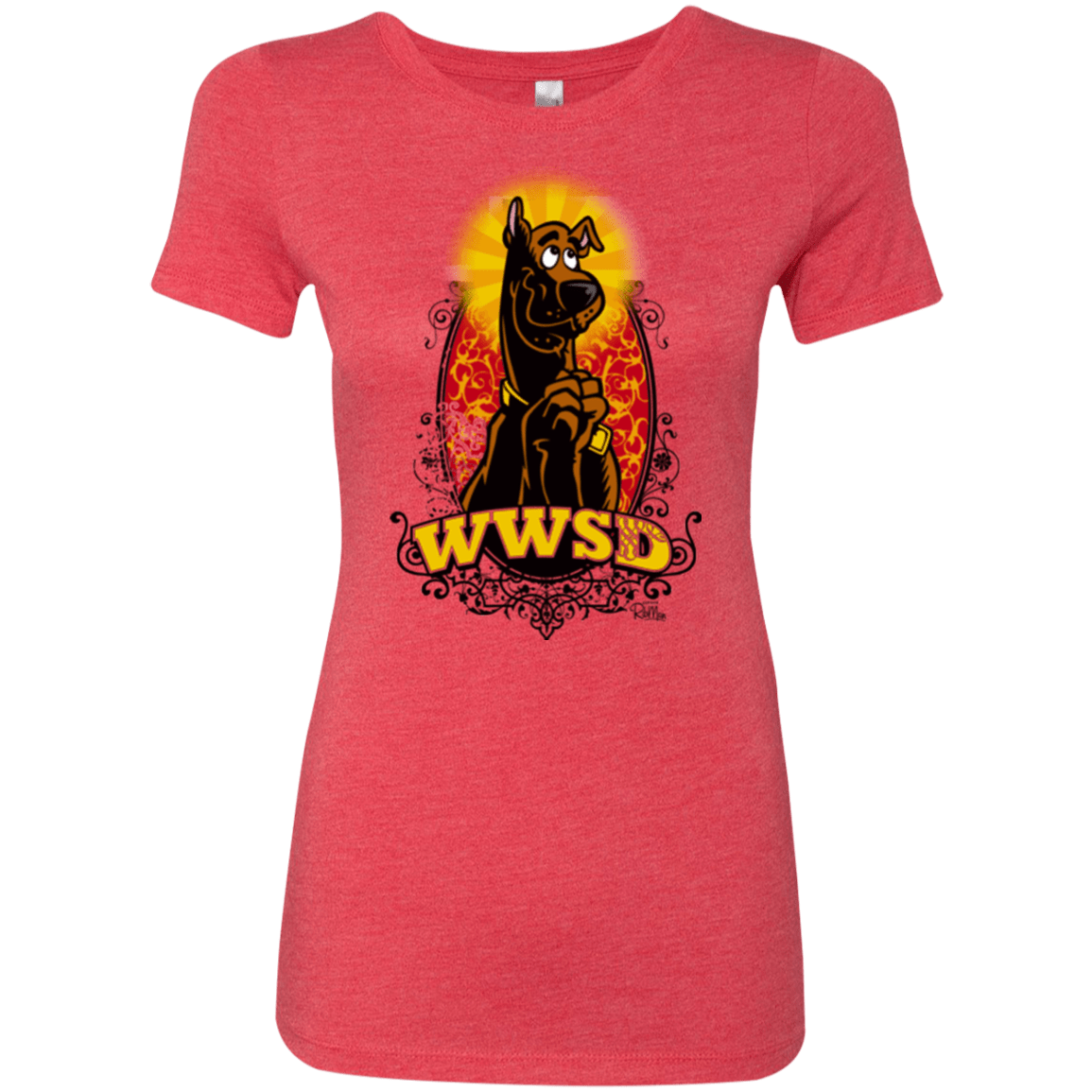 T-Shirts Vintage Red / Small WWSD Women's Triblend T-Shirt