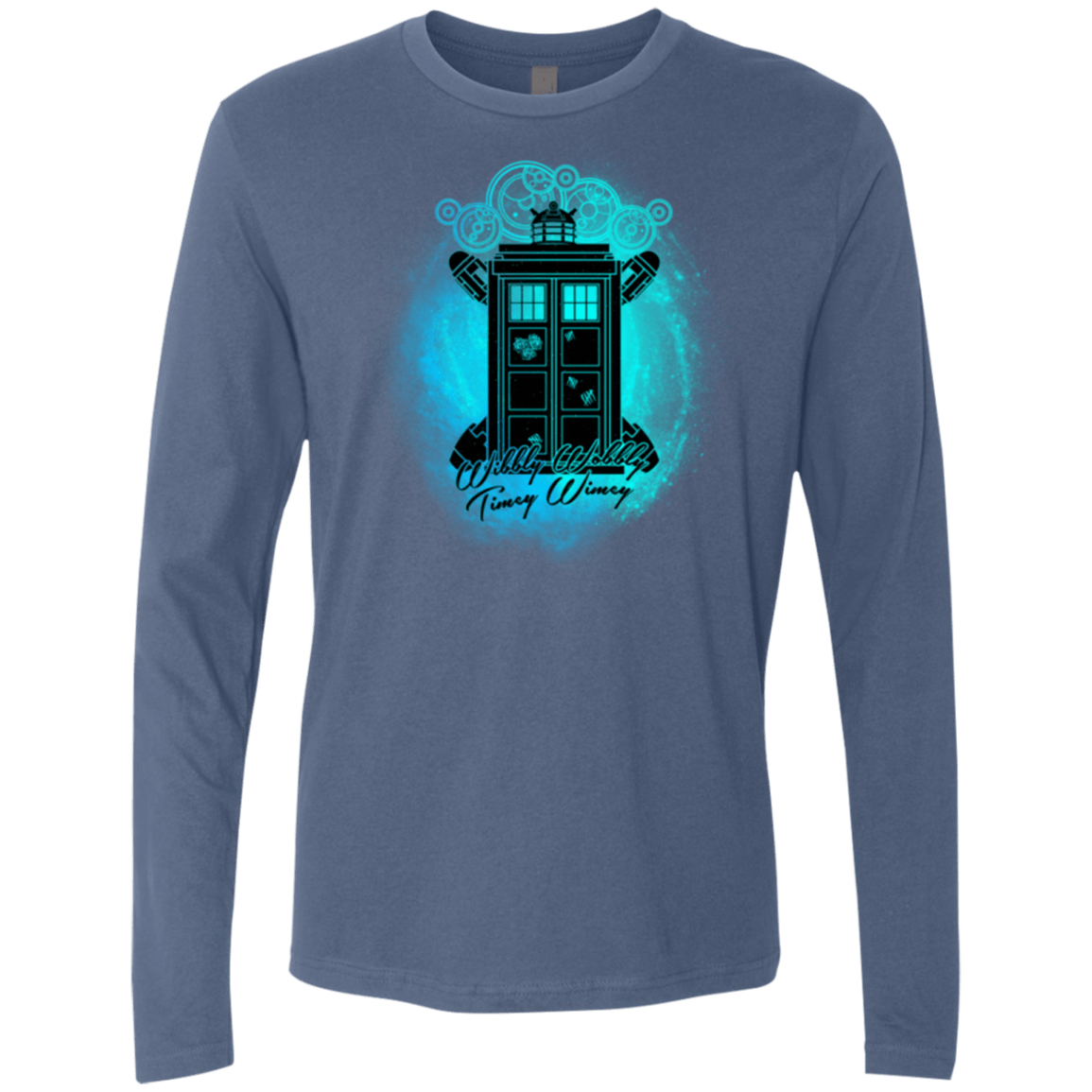 T-Shirts Indigo / Small WWTW Men's Premium Long Sleeve