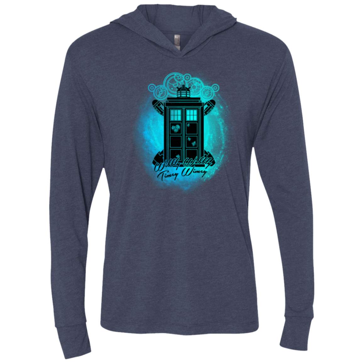 T-Shirts Vintage Navy / X-Small WWTW Triblend Long Sleeve Hoodie Tee