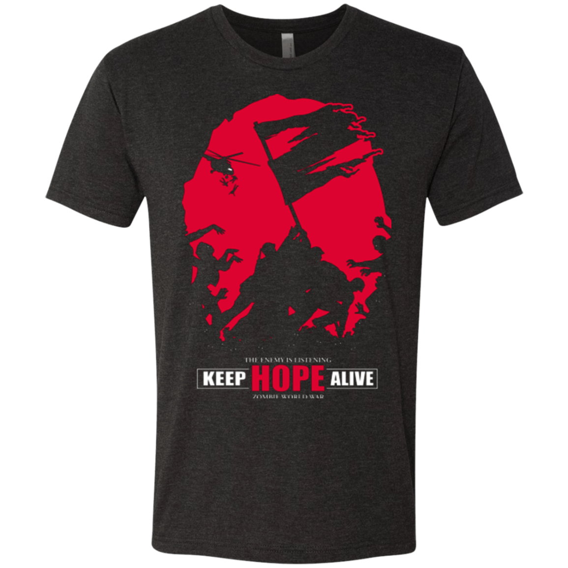 T-Shirts Vintage Black / Small WWZ Men's Triblend T-Shirt