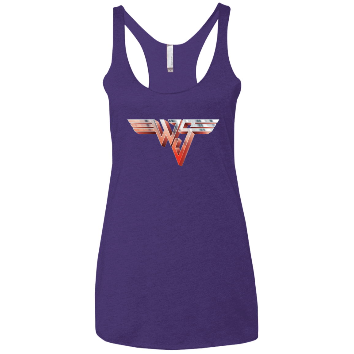 T-Shirts Purple Rush / X-Small Wyld Stallyns II Women's Triblend Racerback Tank