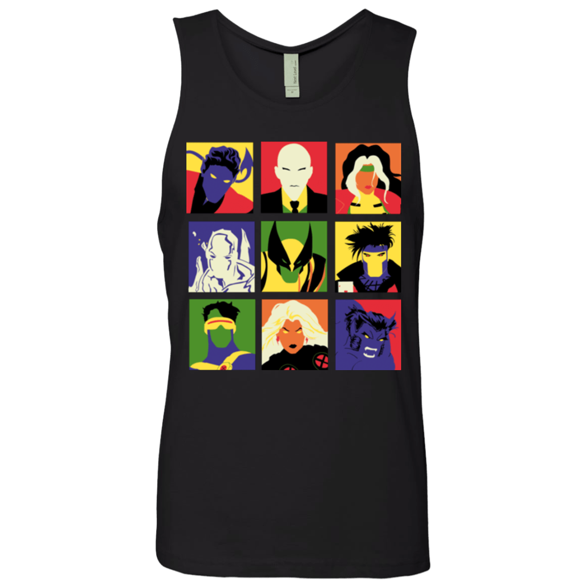 T-Shirts Black / Small X pop Men's Premium Tank Top