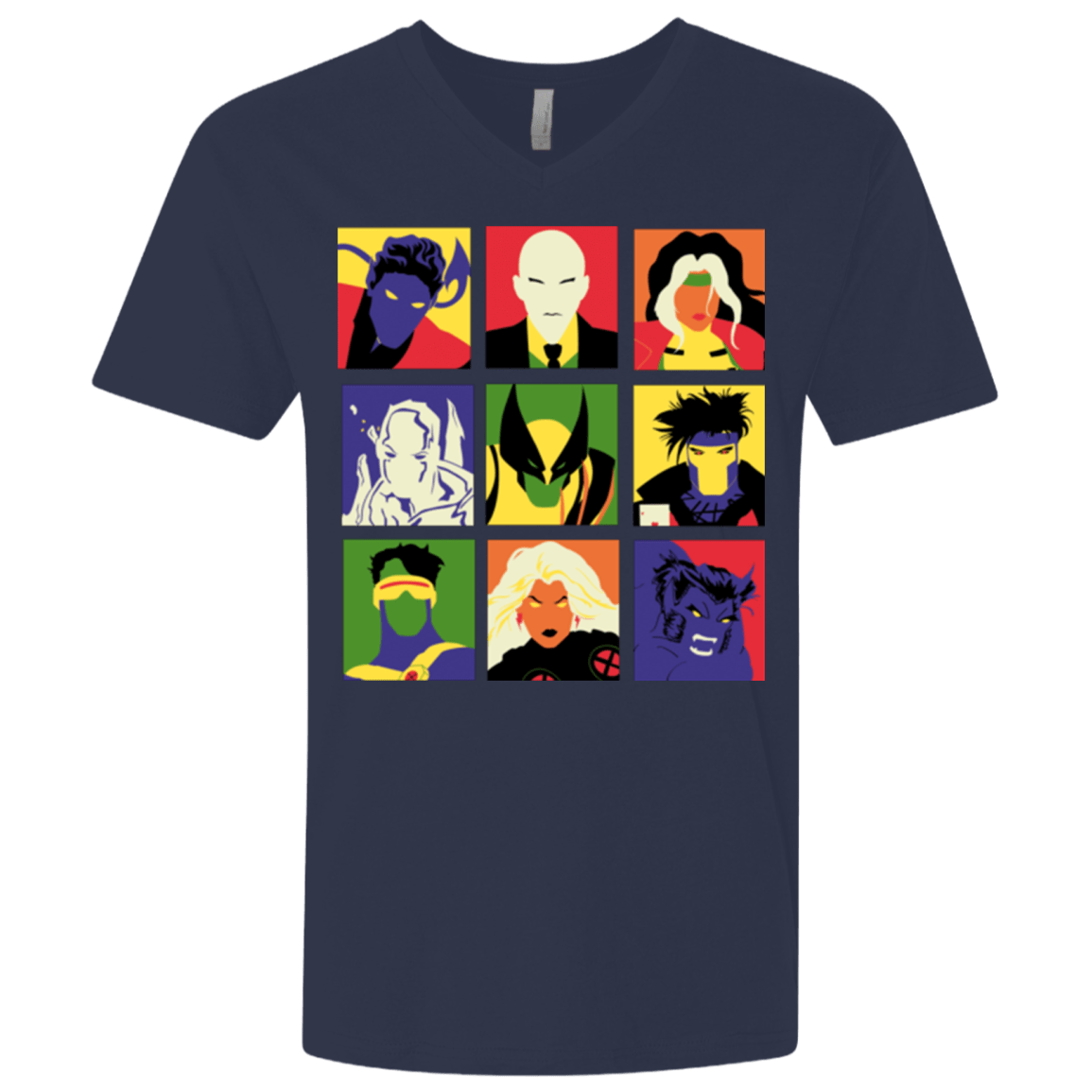 T-Shirts Midnight Navy / X-Small X pop Men's Premium V-Neck