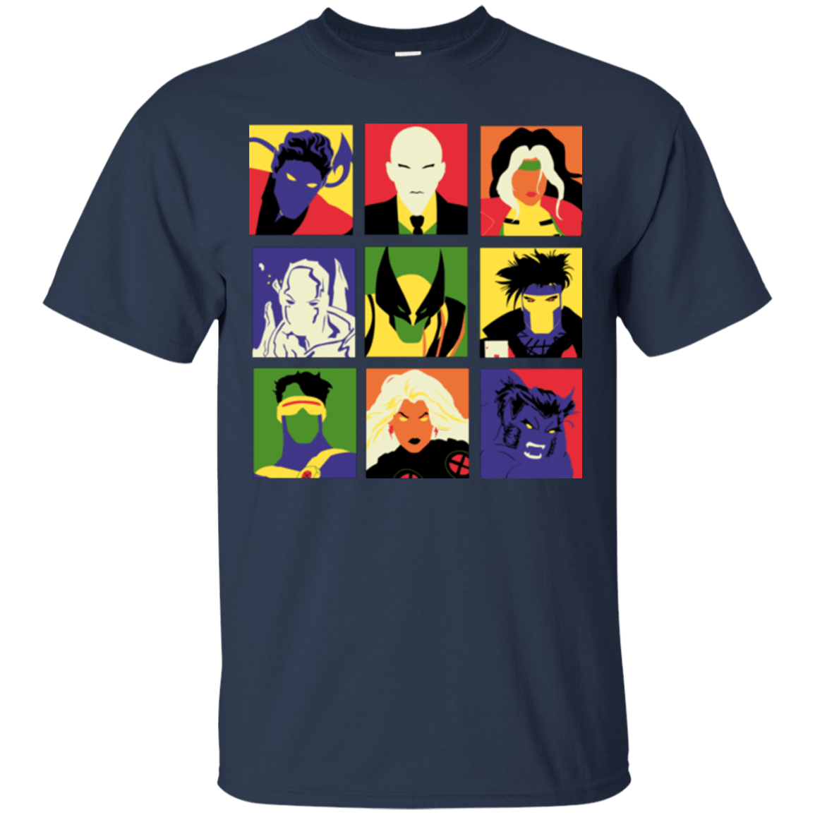 T-Shirts Navy / Small X pop T-Shirt