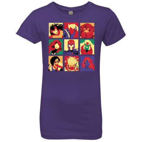 T-Shirts Purple Rush / YXS X villains pop Girls Premium T-Shirt