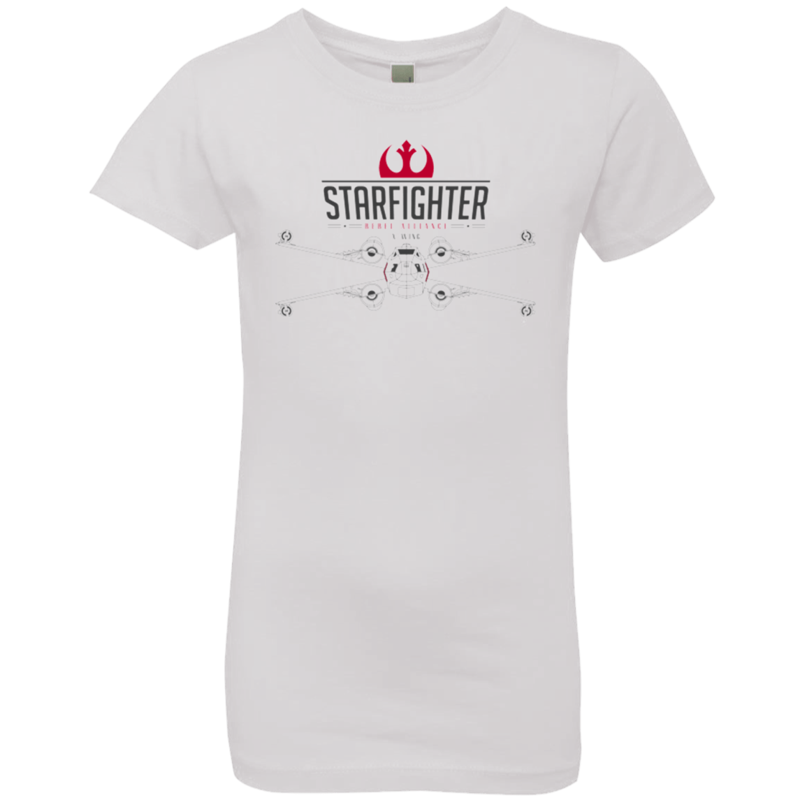T-Shirts White / YXS X Wing Girls Premium T-Shirt