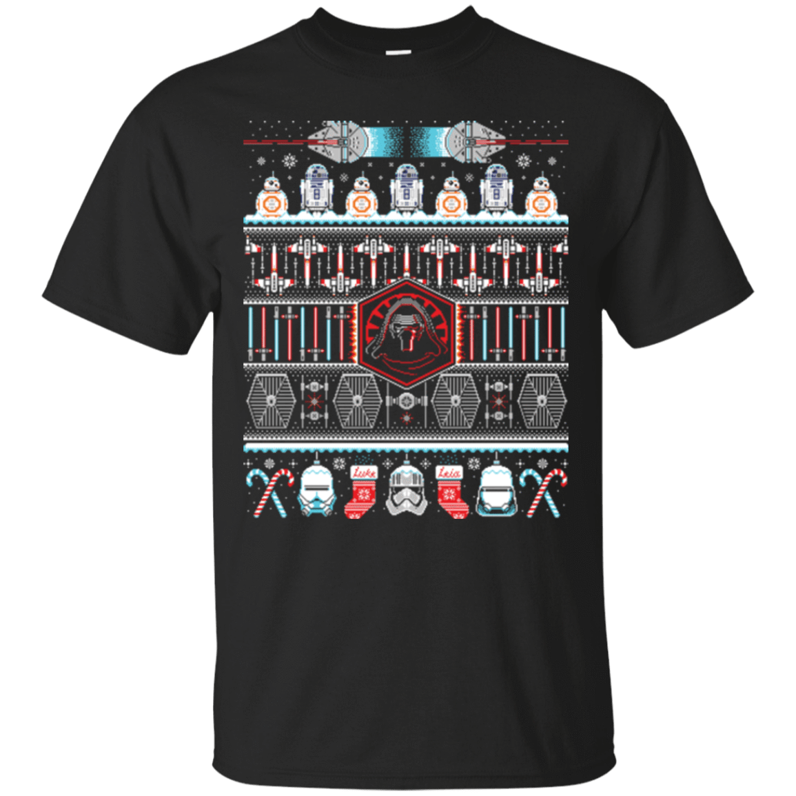 T-Shirts Black / Small Xmas Awakens T-Shirt