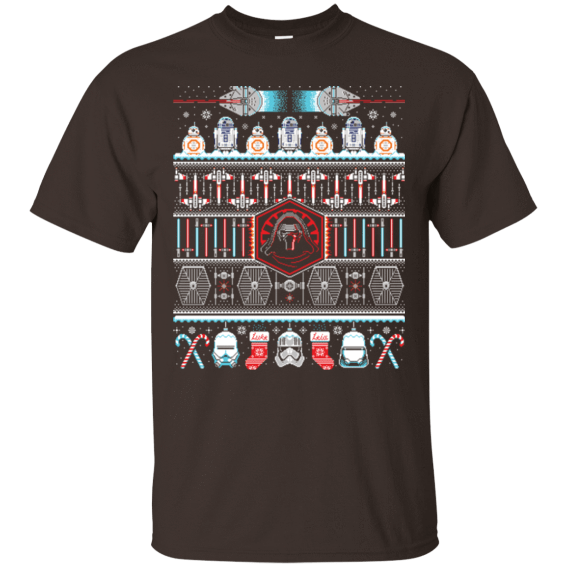 T-Shirts Dark Chocolate / Small Xmas Awakens T-Shirt