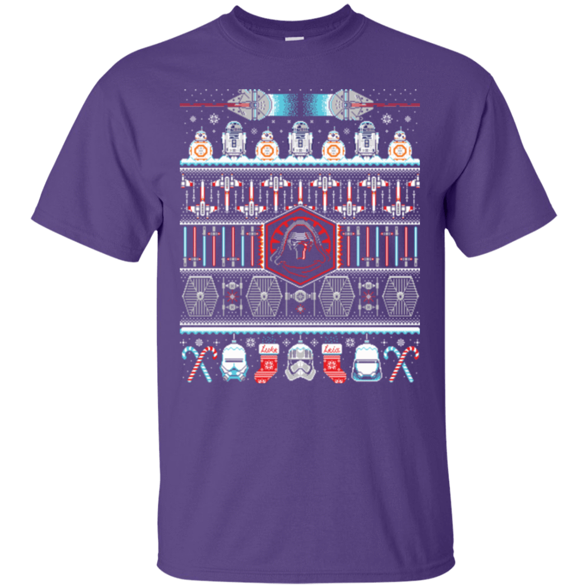 T-Shirts Purple / Small Xmas Awakens T-Shirt
