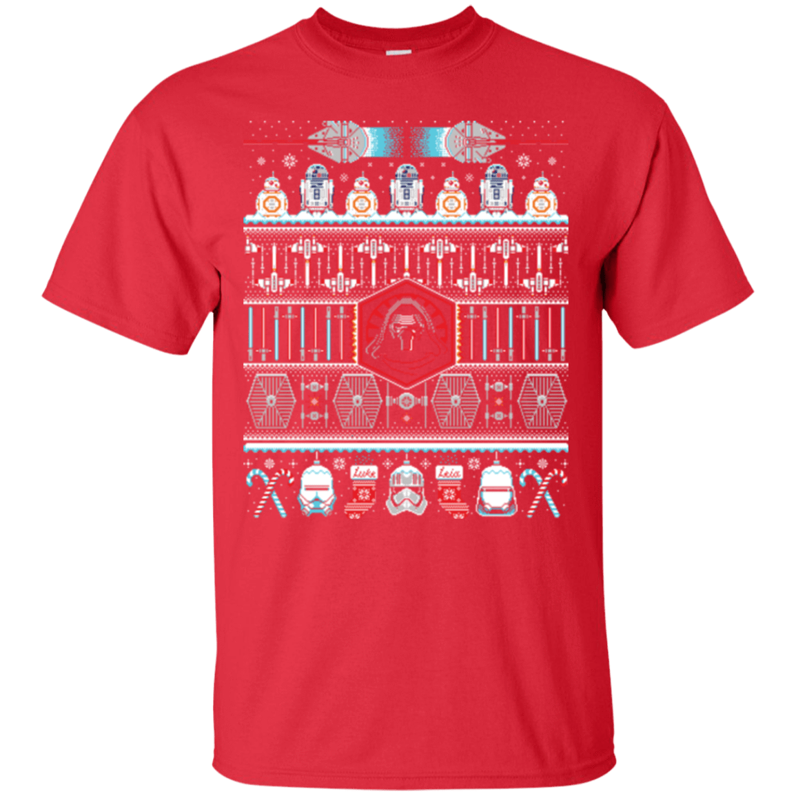 T-Shirts Red / Small Xmas Awakens T-Shirt