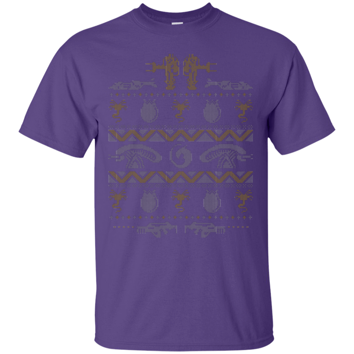T-Shirts Purple / Small Xmas Bug Hunt T-Shirt