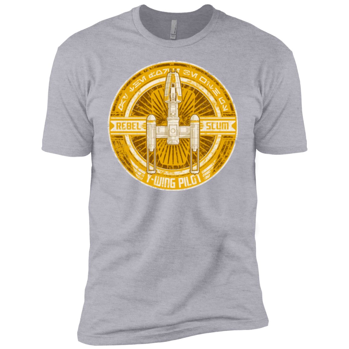 T-Shirts Heather Grey / YXS Y-Wing Scum Boys Premium T-Shirt