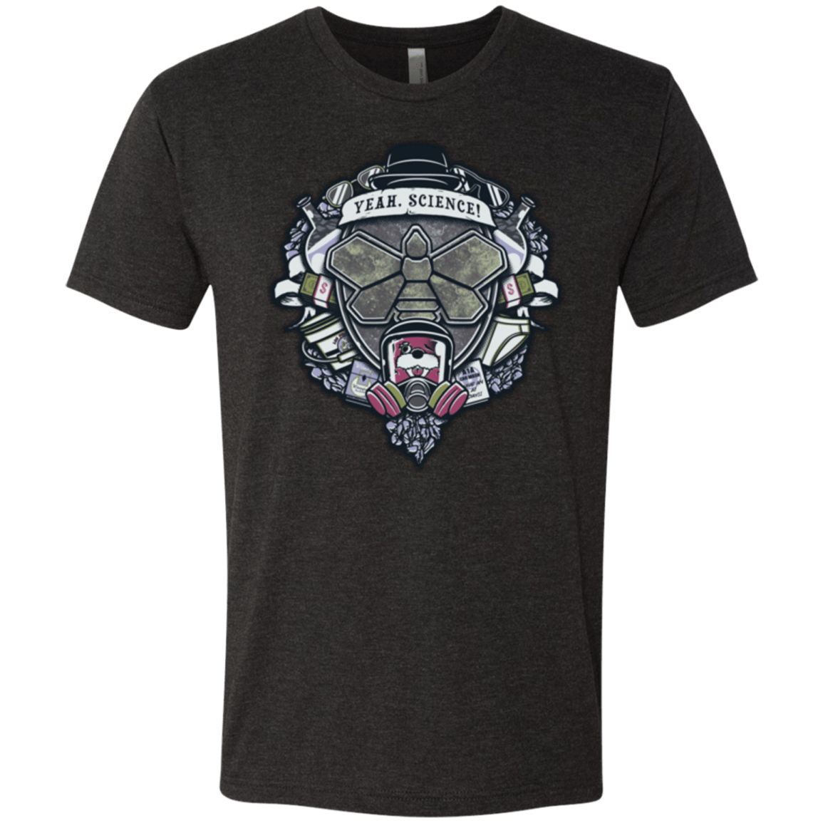 T-Shirts Vintage Black / Small Yeah, Science! Men's Triblend T-Shirt